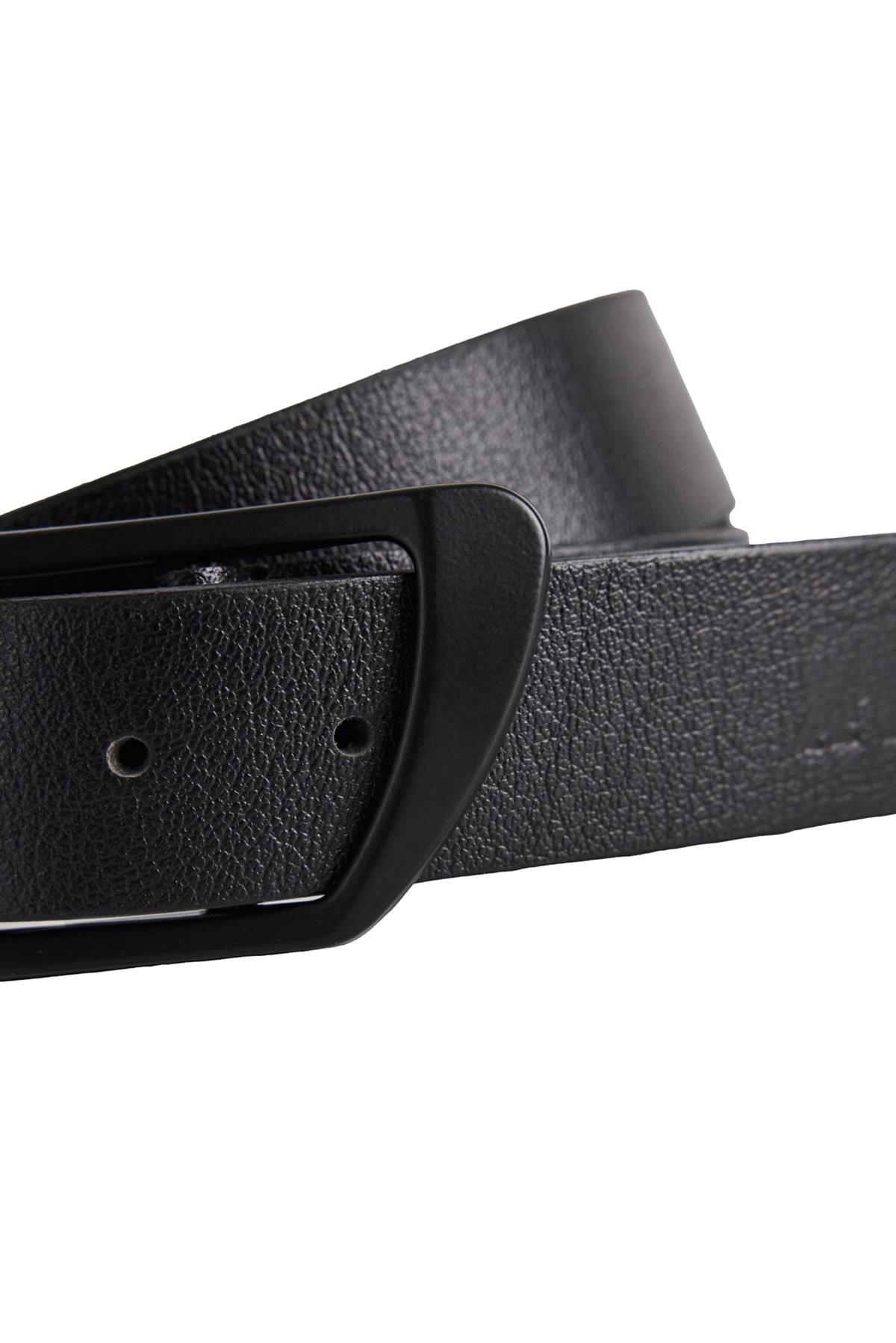 Tail Black Mens Belt