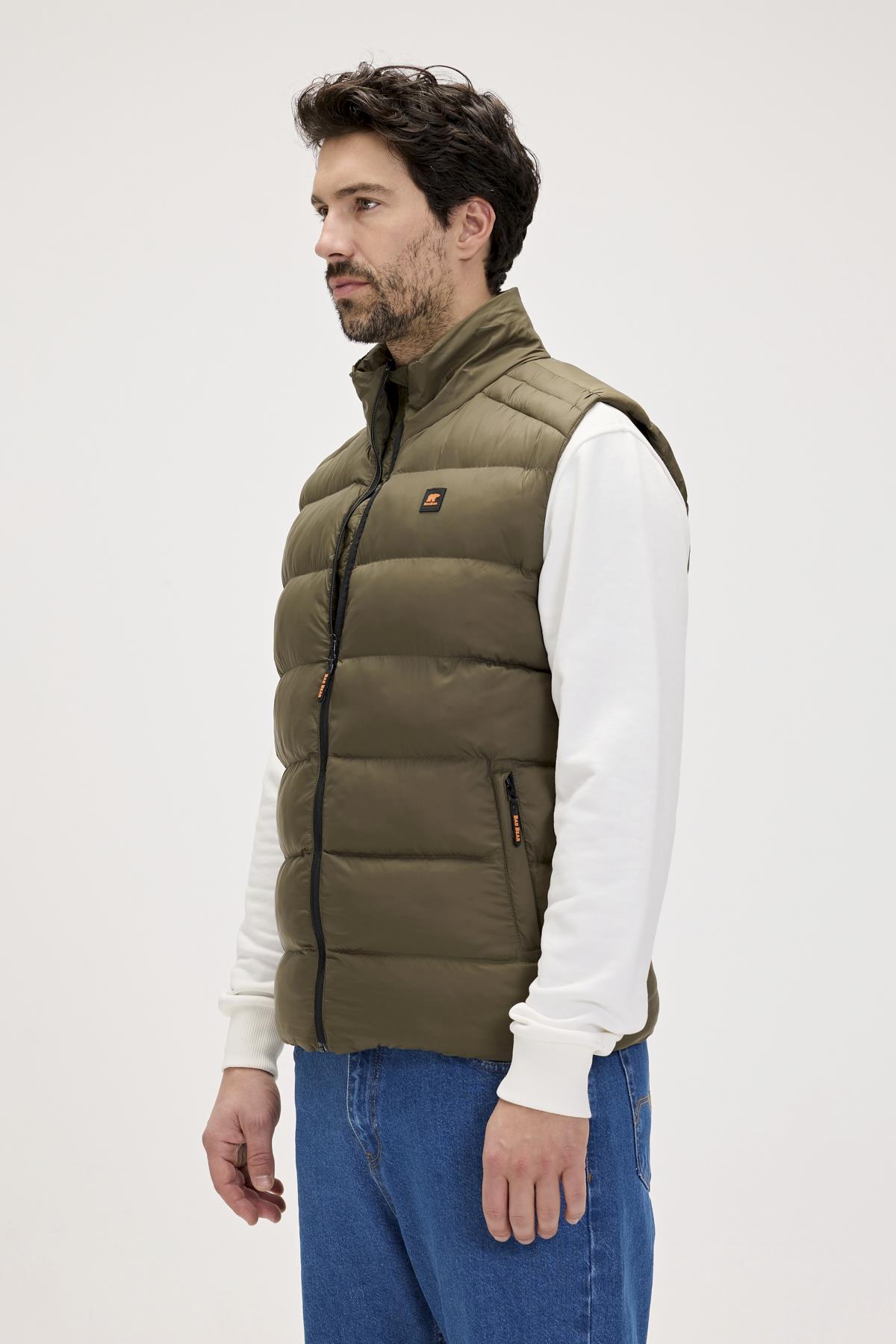 Vance Khaki Mens Vest