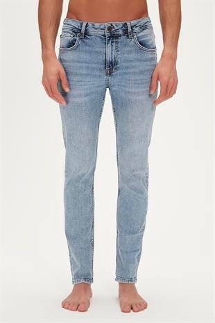 Xavier Jeans Buz Mavi Erkek Denim Pantolon