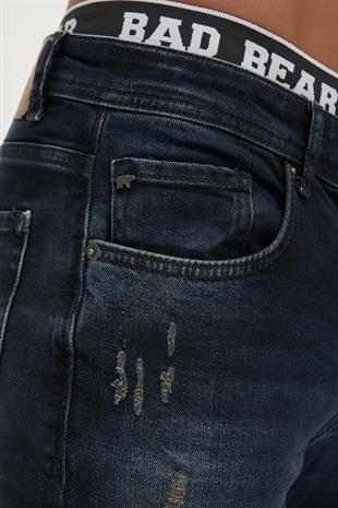 Xavier Jeans Indigo Mavi Erkek Denim Pantolon