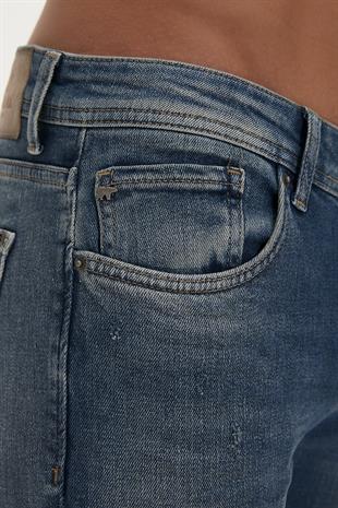 Xavier Jeans Okyanus Mavi Erkek Denim Pantolon