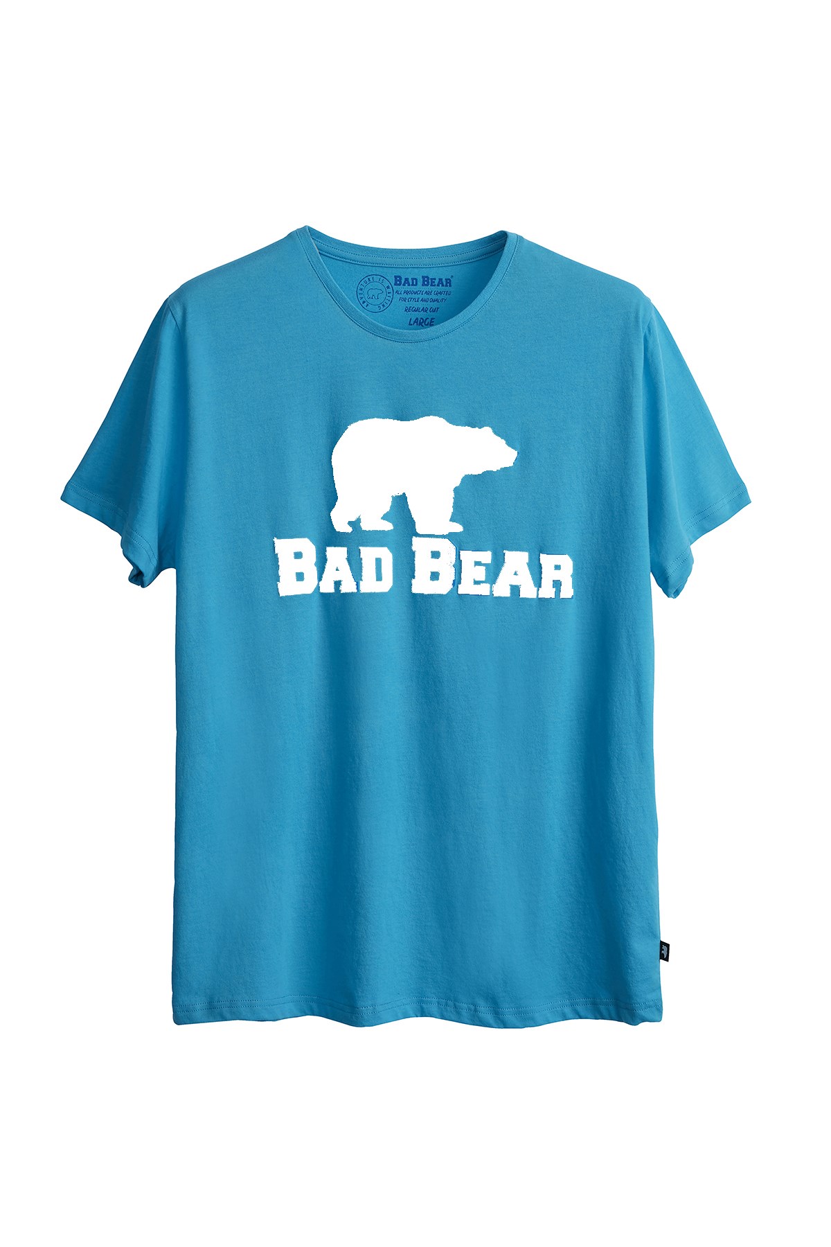 Bear Tee Blue Men's T-Shirt | BAD BEAR