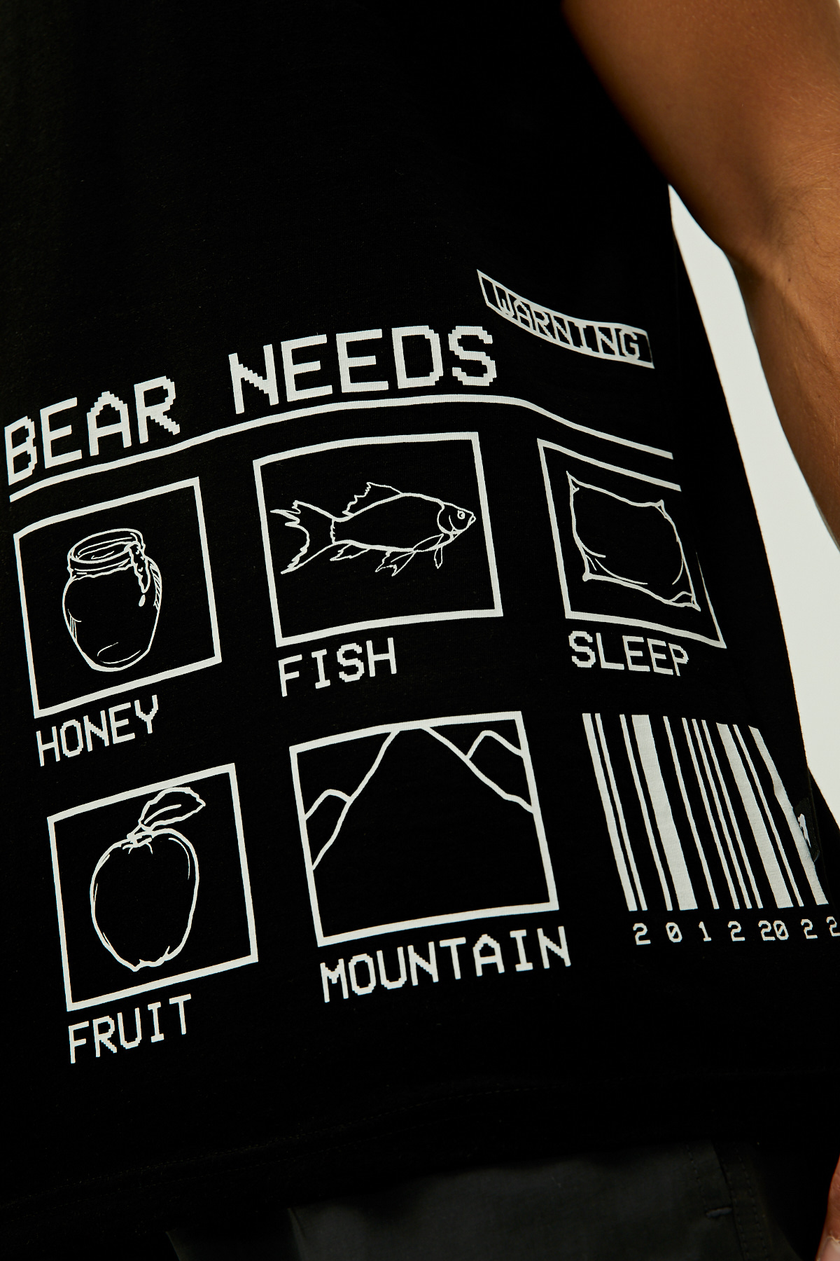 BEAR NEEDS T-SHIRT SİYAH |BAD BEAR