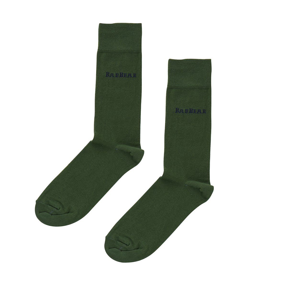 Bad Bear Unısex Koyu Yeşil Çorap Solıd Tall Socks