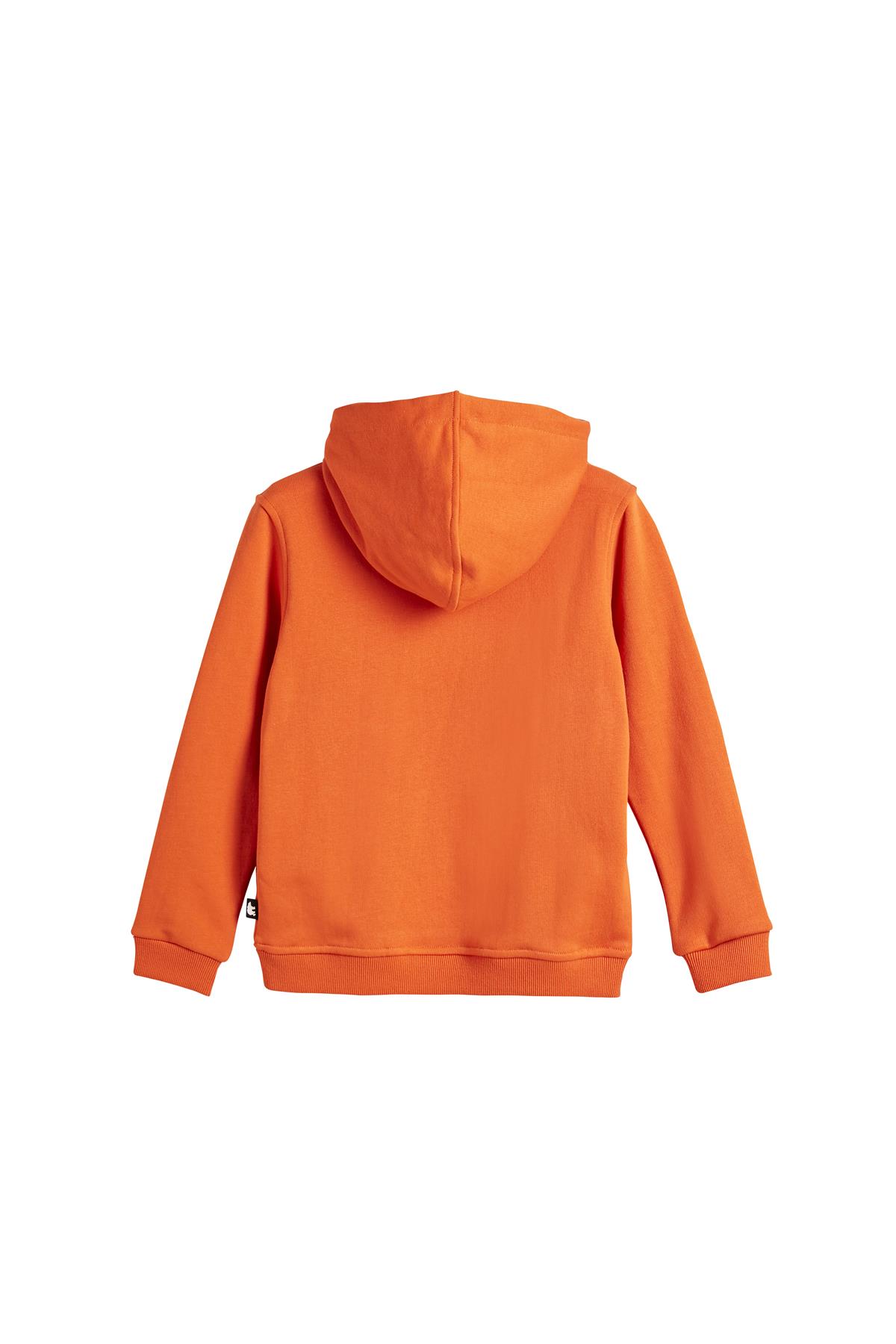 Fun JR Orange Kids Hoodie BAD BEAR