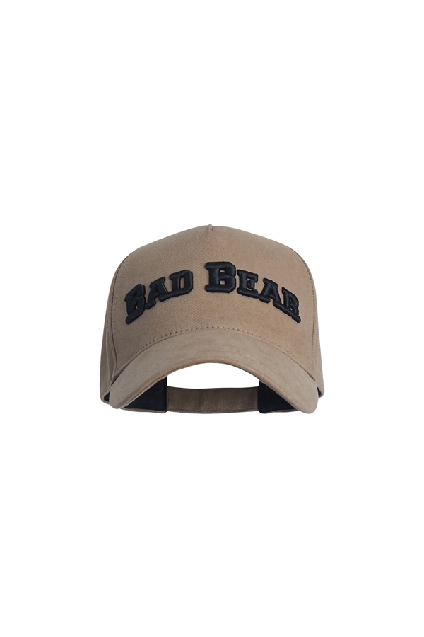 Title Cap Açık Kahverengi Unisex Şapka |BAD BEAR