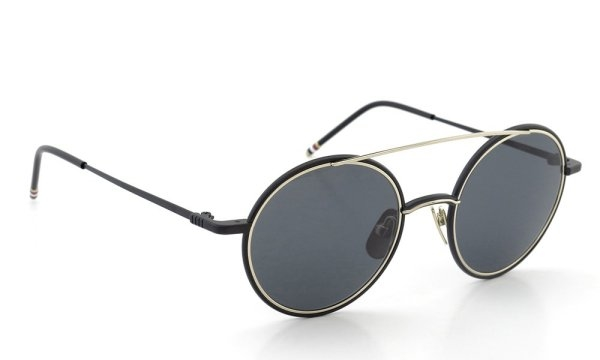 THOM  BROWNETHOM BROWN 108 A-T BLK-GLD 50 GTHOM  BROWNE 108 A-T BLK-GLD 50 Unisex Güneş GözlüğüTHOM  BROWNE 108 A-T BLK-GLD 50 Unisex Güneş Gözlüğü