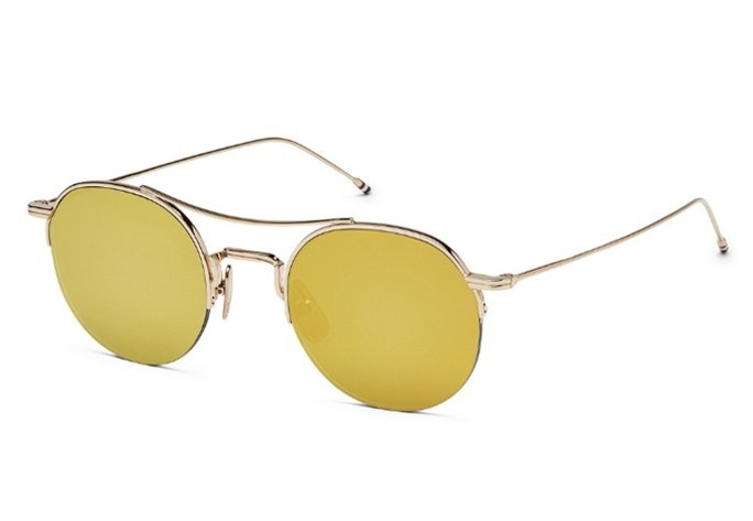 THOM  BROWNETHOM BROWN 903 A-T GLD 49 GTHOM  BROWNE 903 A-T GLD 49 Unisex Güneş GözlüğüTHOM  BROWNE 903 A-T GLD 49 Unisex Güneş Gözlüğü