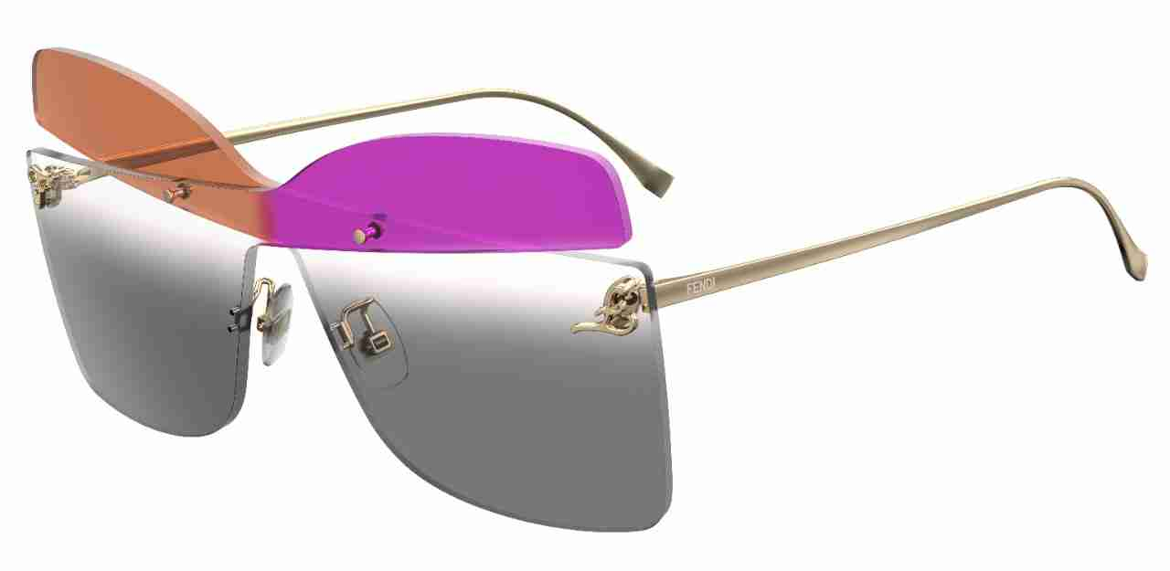 FENDIFEN FF 0399/S 01B 9O 99 GFENDI FF 0399/S 01B 9O 99 Kadın Güneş GözlüğüFENDI FF 0399/S 01B 9O 99 Kadın Güneş Gözlüğü
