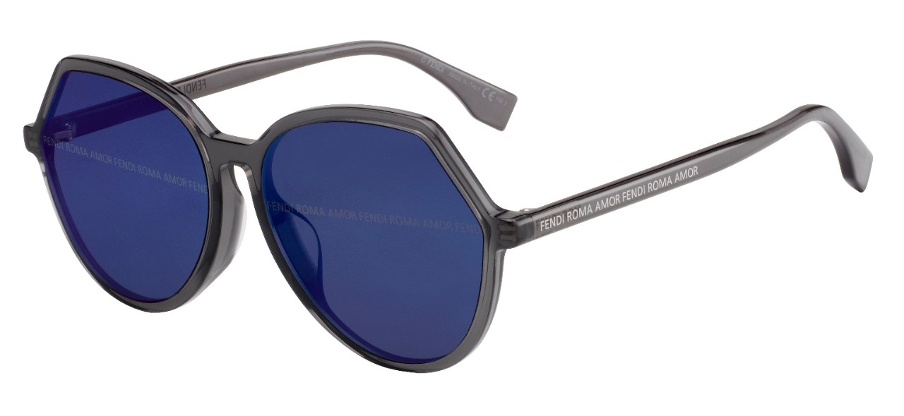 FENDIFENDI FF 0397/F/S KB7 BL 59 GFENDI FF 0397/F/S KB7 BL 59 Kadın Güneş GözlüğüFENDI FF 0397/F/S KB7 BL 59 Kadın Güneş Gözlüğü