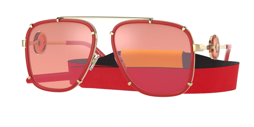 VERSACEVERSACE VE 2233 1472C8 60 GVERSACE VE 2233 1472C8 60 Unisex Güneş GözlüğüVERSACE VE 2233 1472C8 60 Unisex Güneş Gözlüğü