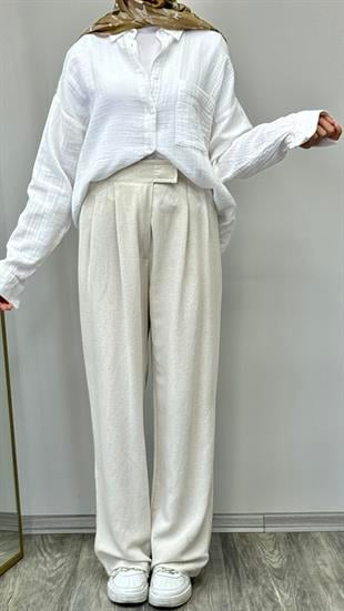 he cırtlı keten pantolon