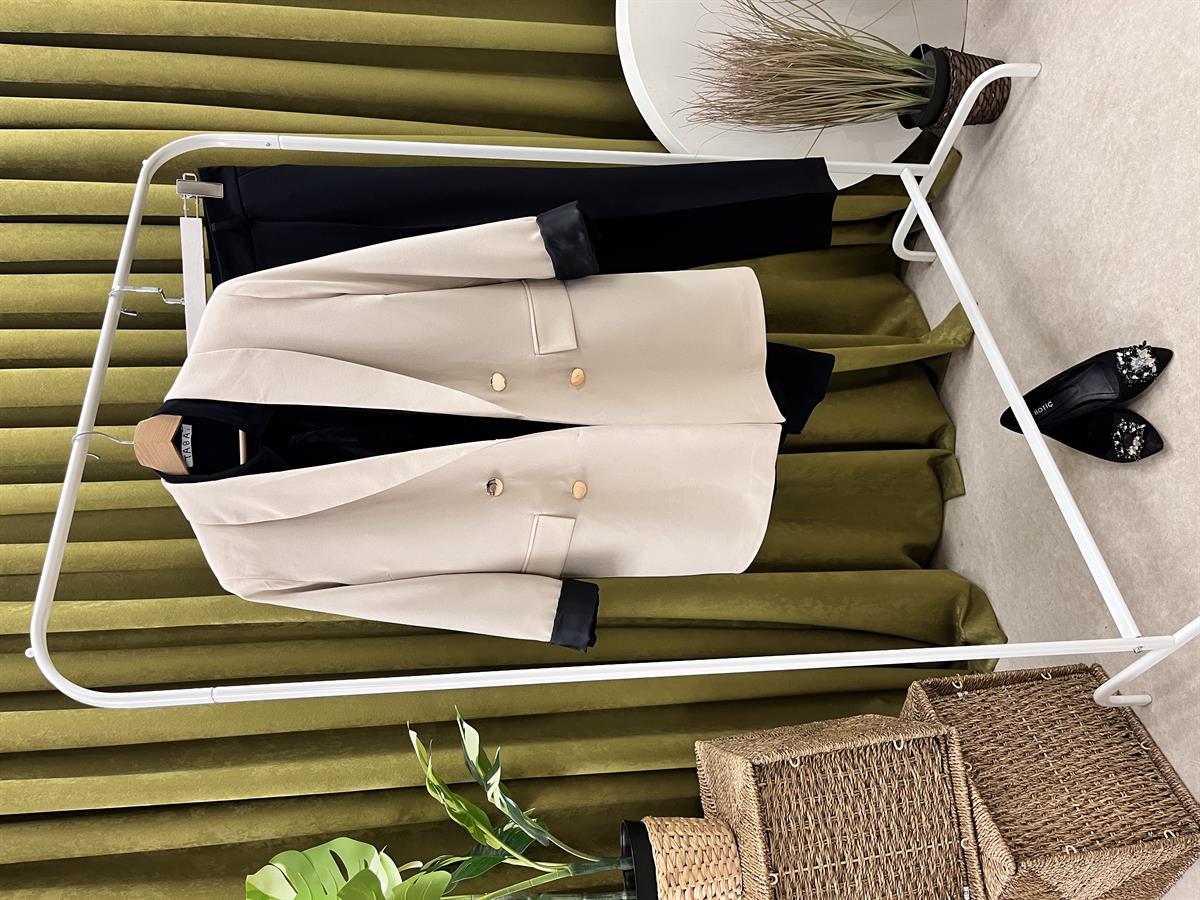 ma blazer ceket bej