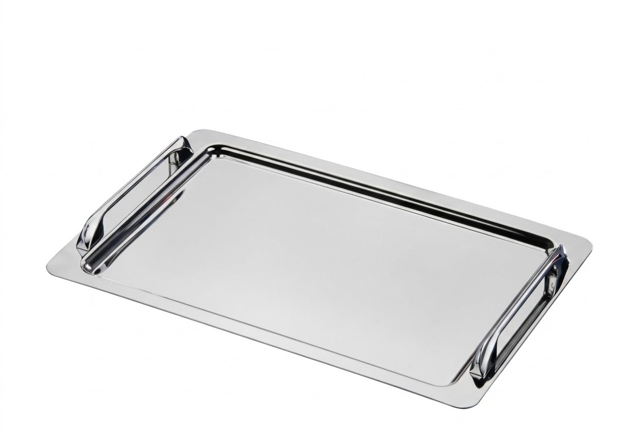 DİKDÖRTKEN OVAL SADE KULP TEPSİ