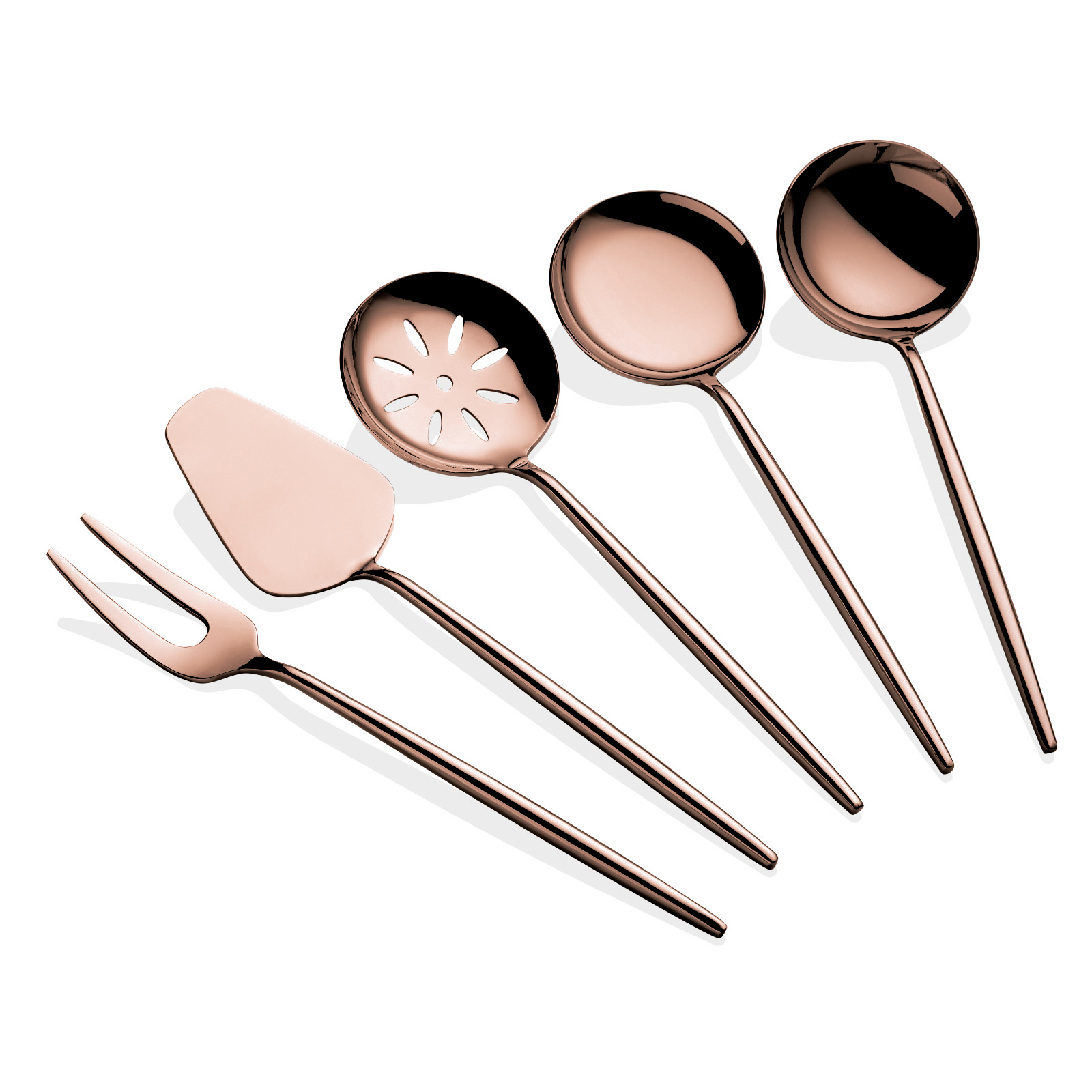 Almeria Rose Gold 5 Parça Sos Kepçe Seti