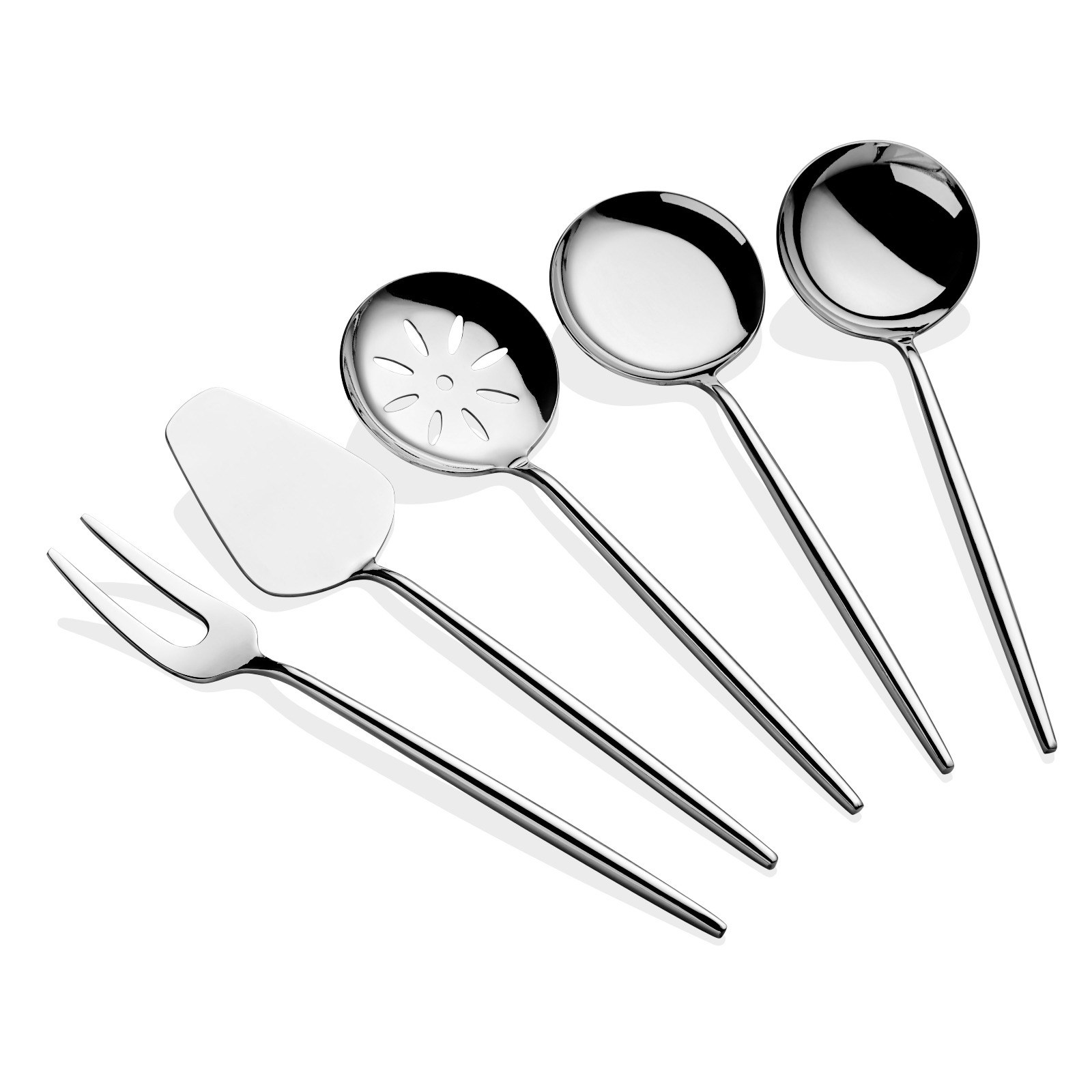 Almeria Silver 5 Parça Sos Kepçe Seti