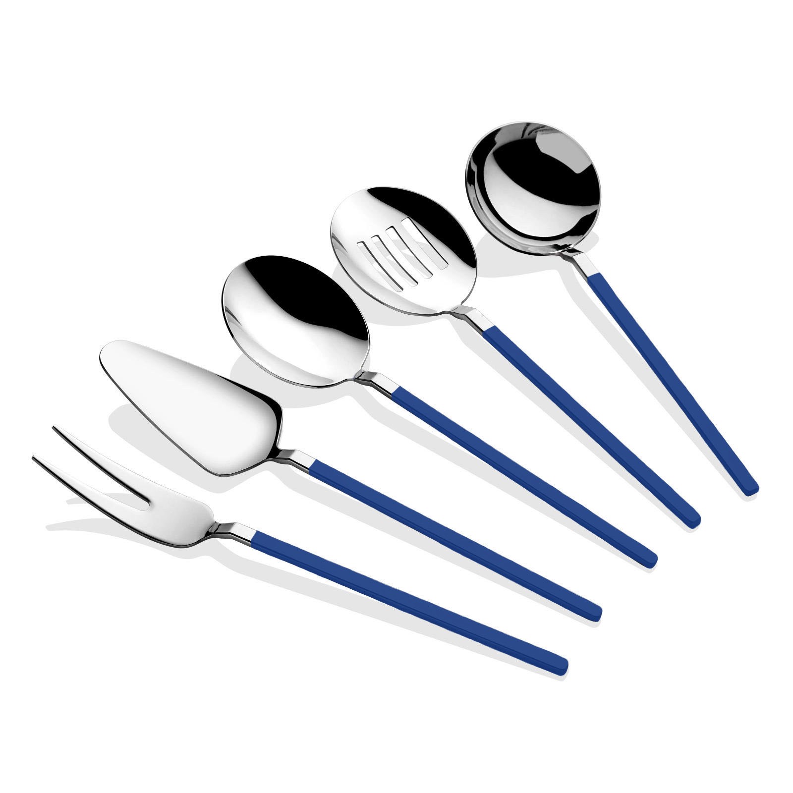 Carre Silver Blue 5 Parça Sos Kepçe Seti