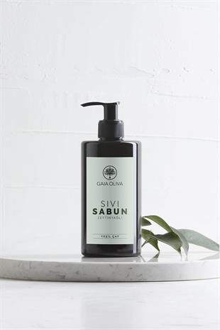 Zeytinyağlı Yeşil Çaylı Sıvı Sabun 350 ml
