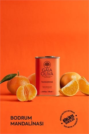 Mandalina Çeşnili 175 ml Natürel Sızma Zeytinyağı
