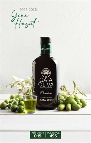 Premium Memecik 500 ml Erken Hasat Natürel Sızma Zeytinyağı (Yeni Hasat)