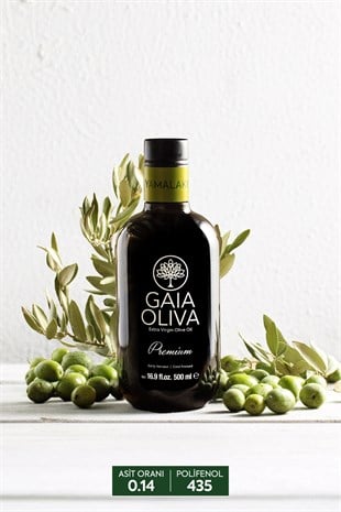 Premium Yamalak Sarısı 500 ml Erken Hasat Natürel Sızma Zeytinyağı