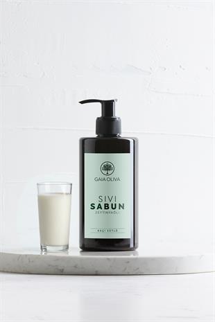 Zeytinyağlı Keçi Sütlü Sıvı Sabun 350 ml