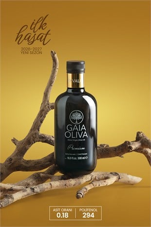 Premium Ayvalık 500 ml Erken Hasat Natürel Sızma Zeytinyağı (İlk Hasat)