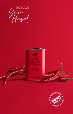 Kırmızı Acı Biber Çeşnili 175 ml Natürel Sızma Zeytinyağı (Yeni Hasat)