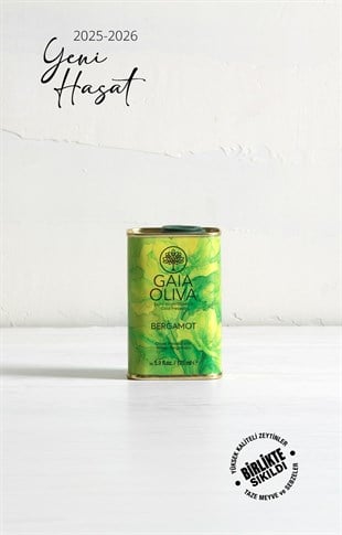 Anneler Günü'ne Özel Bergamot Çeşnili 175 ml Natürel Sızma Zeytinyağı