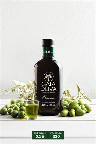Premium Memecik 500 ml Erken Hasat Natürel Sızma Zeytinyağı
