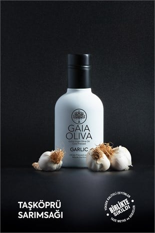 Sarımsak Çeşnili 250 ml Natürel Sızma Zeytinyağı