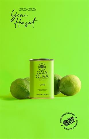 Lime Çeşnili 175 ml Natürel Sızma Zeytinyağı (Yeni Hasat)