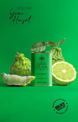 Bergamot Çeşnili 175 ml Natürel Sızma Zeytinyağı (Yeni Hasat)