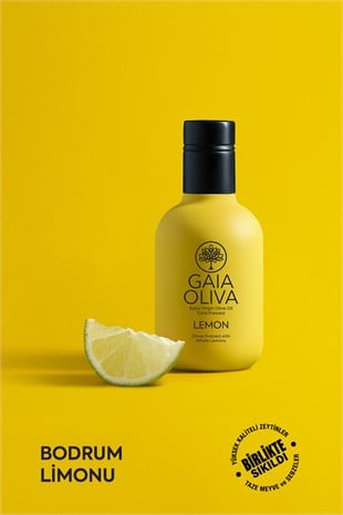 Limon Çeşnili 250 ml Natürel Sızma Zeytinyağı