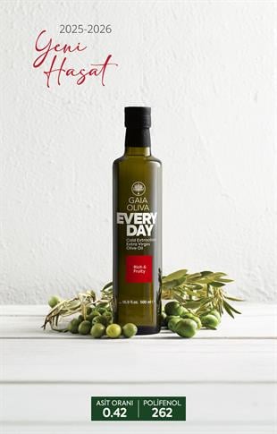 Everyday 500 ml Natürel Sızma Zeytinyağı (Yeni Hasat)