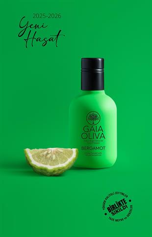 Bergamot Çeşnili 250 ml Natürel Sızma Zeytinyağı (Yeni Hasat)