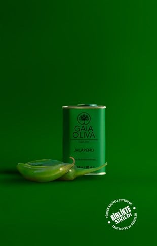 Jalapeno Çeşnili 175 ml Natürel Sızma Zeytinyağı