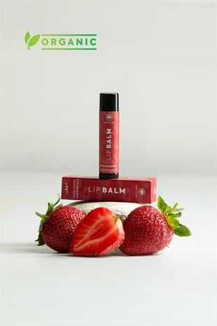 Çilek Aromalı Nemlendirici Dudak Kremi 5 gr