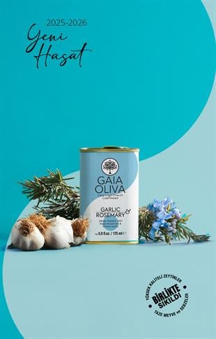 Sarımsak-Biberiye Mix Çeşnili 175 ml Natürel Sızma Zeytinyağı (Yeni Hasat)