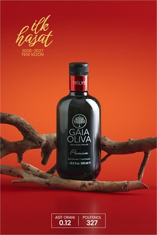 Premium Trilye 500 ml Erken Hasat Natürel Sızma Zeytinyağı (İlk Hasat)