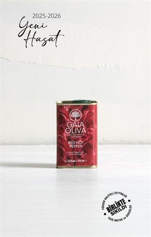 Anneler Günü'ne Özel Kırmızı Acı Biber Çeşnili 175 ml Natürel Sızma Zeytinyağı