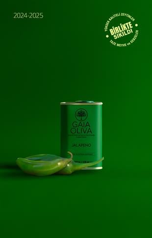 Jalapeno Çeşnili 175 ml Natürel Sızma Zeytinyağı (Yeni Hasat)