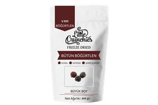 Freeze Dried Bütün Böğürtlen Büyük Boy - Dondurularak Kurutulmuş - 200 Gr.