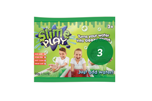 Slime Play Yeşil Tanışma Boyu 3'lü Paket 