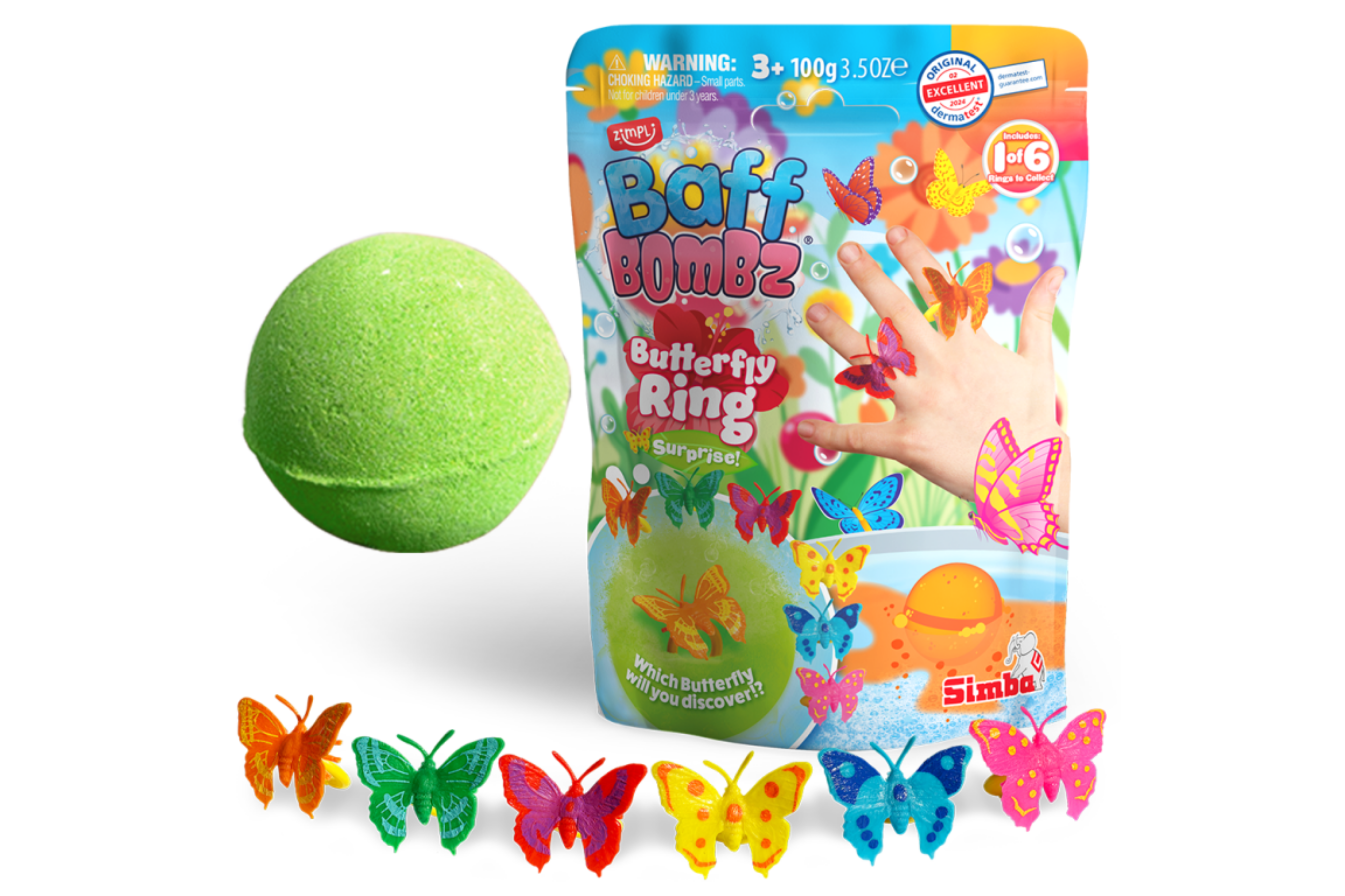 Butterfly Ring Surprise Baff Bombz
