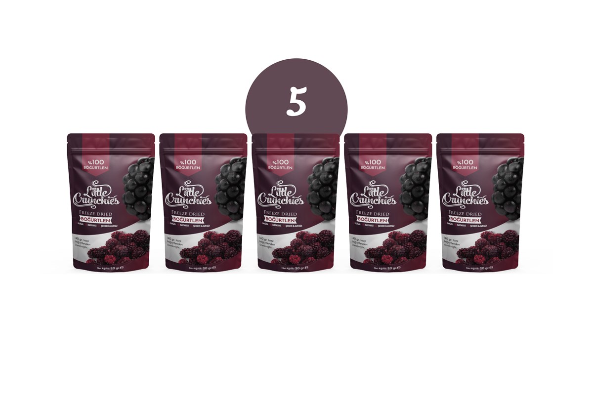 Freeze Dried Böğürtlen 5'li Paket
