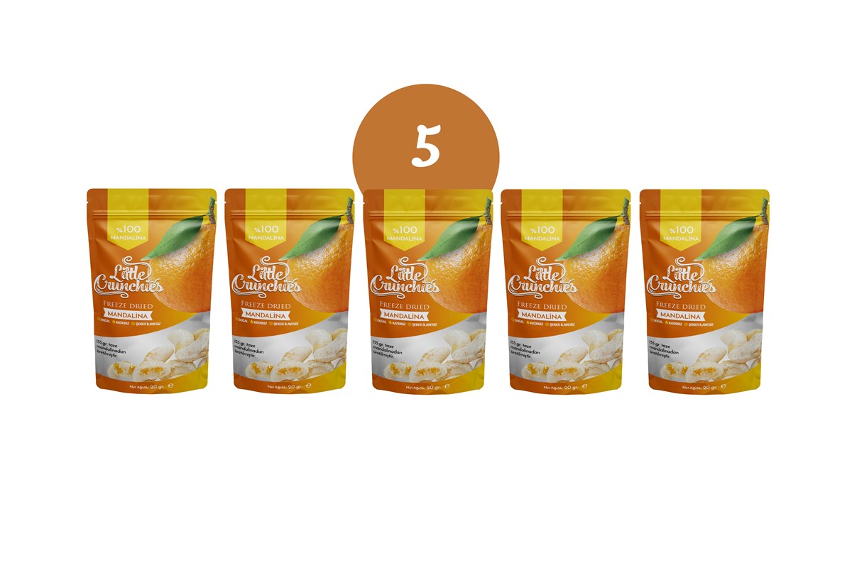Freeze Dried Mandalina 5'li Paket