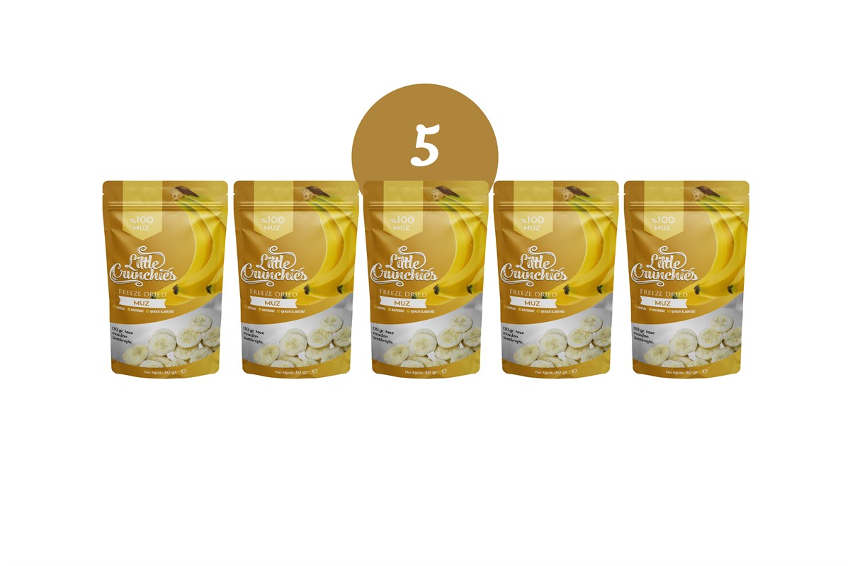 Freeze Dried Muz 5'li Paket