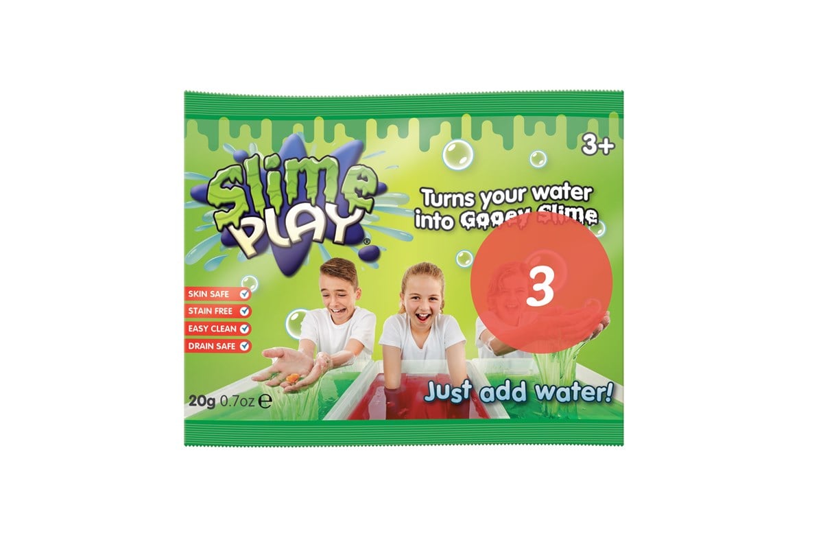 Slime Play Kırmızı Tanışma Boyu 3'lü Paket 