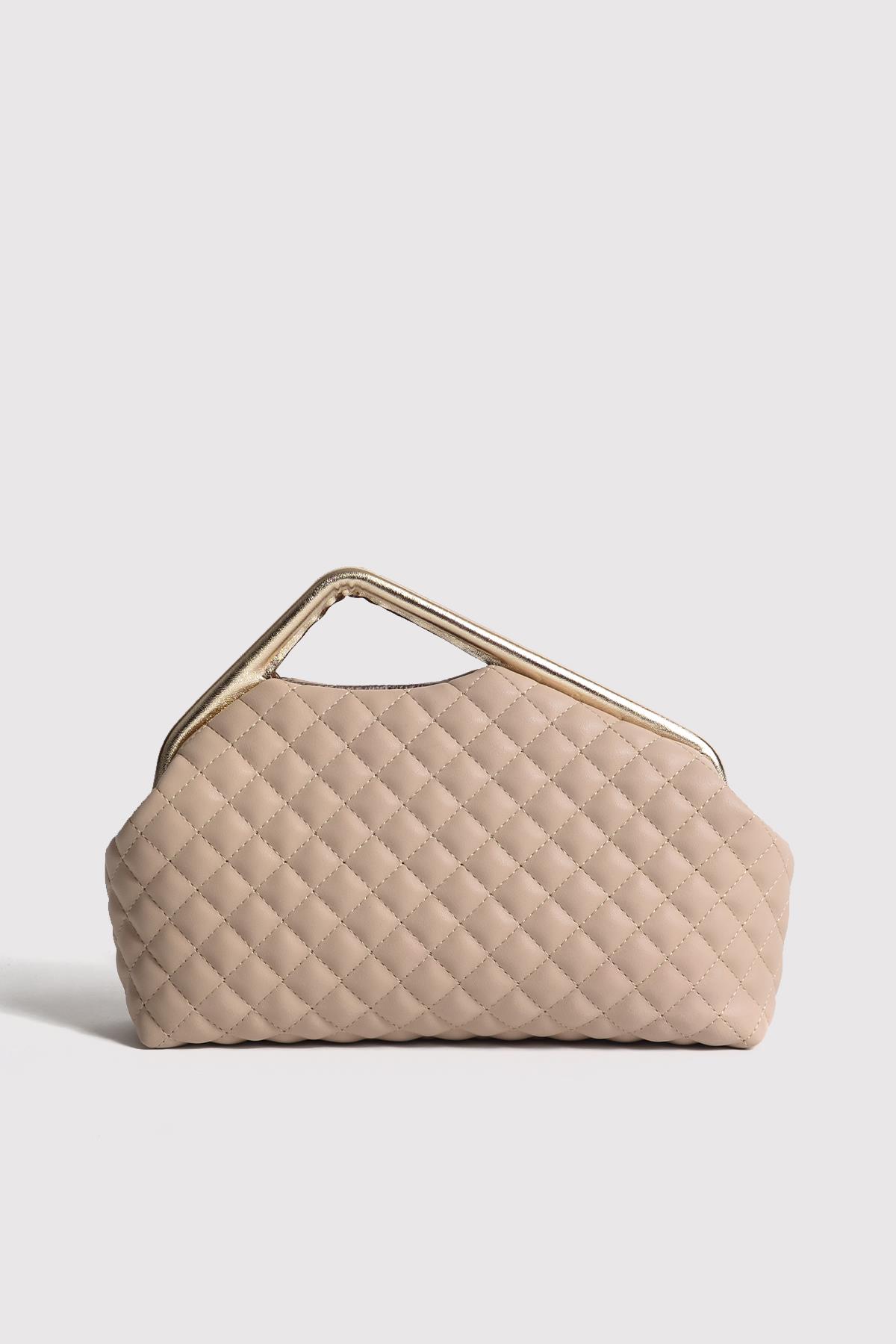 Vizon Kapitone Clutch Portföy Çanta